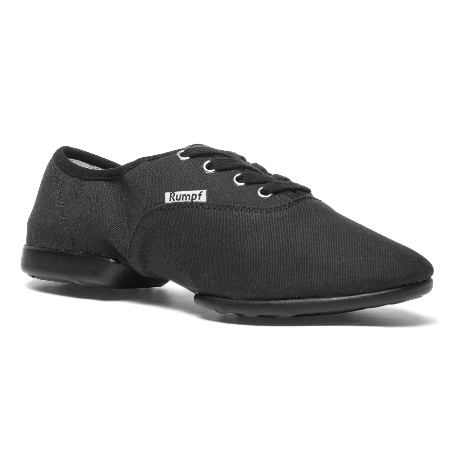 Bee dance sneaker vegan made of linen with split chrome leather sole 1515 Bee Tanzsneaker vegan aus Leinen mit geteilter Chromledersohle schwarz