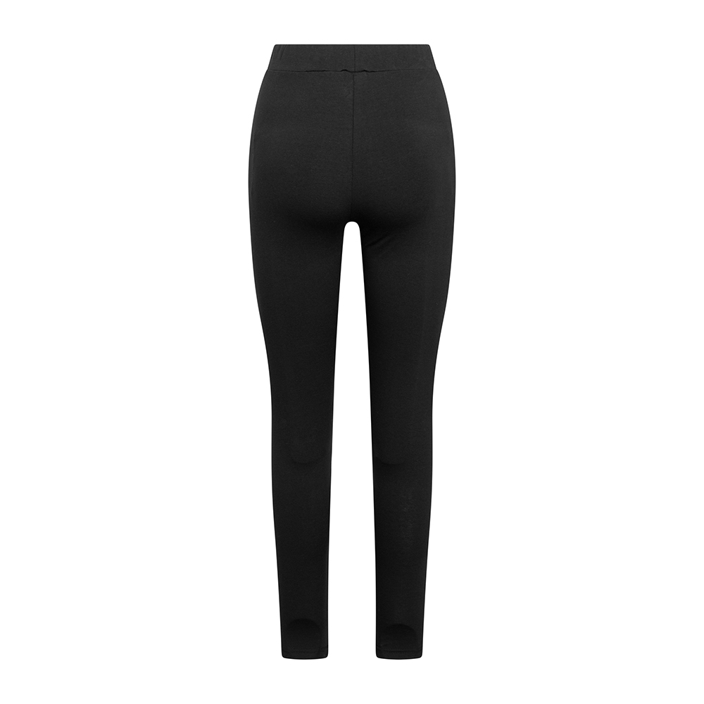Damen Leggings aus Baumwolle Schwarz