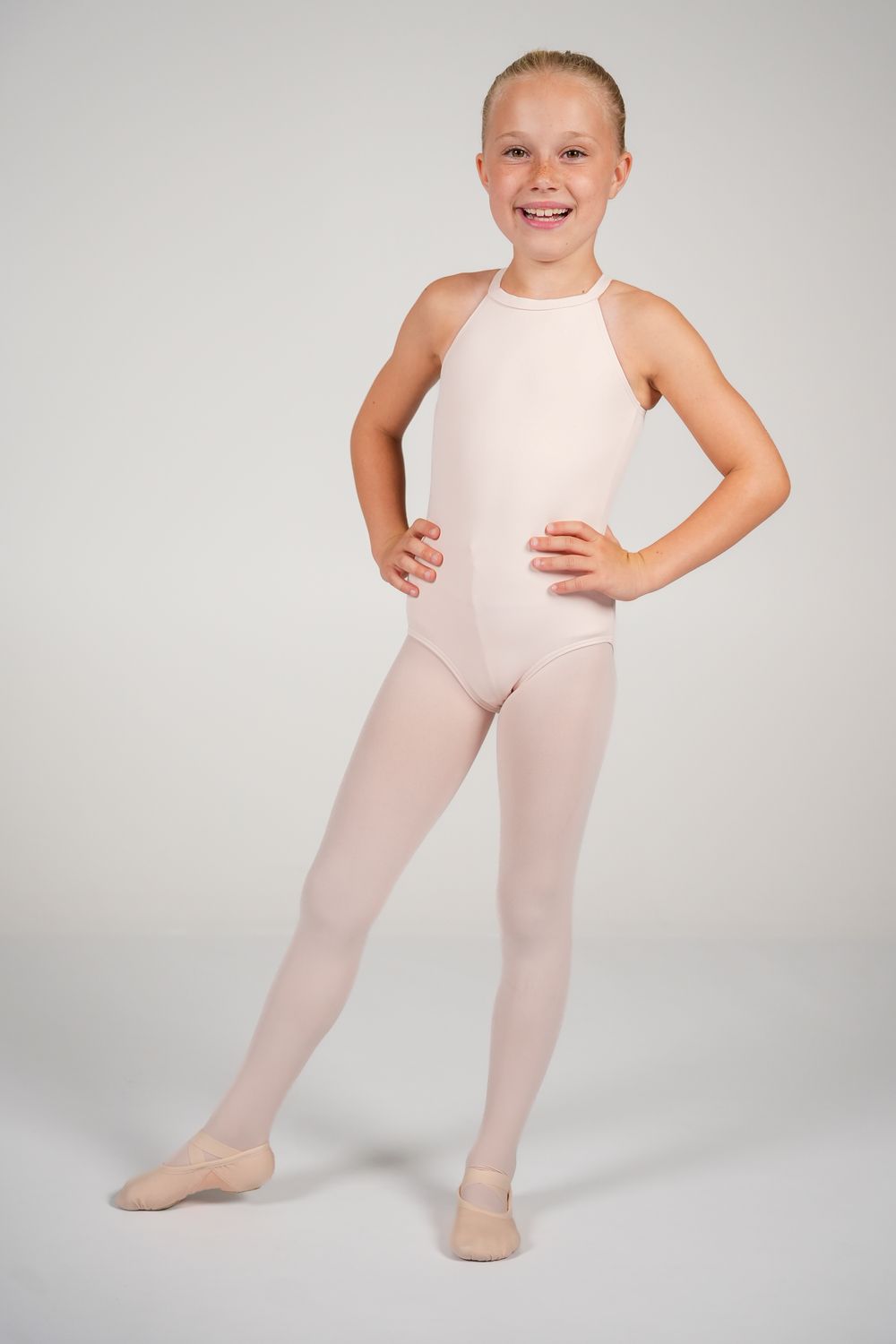 Ballett Kindertrikot Schulterfrei R3119-c