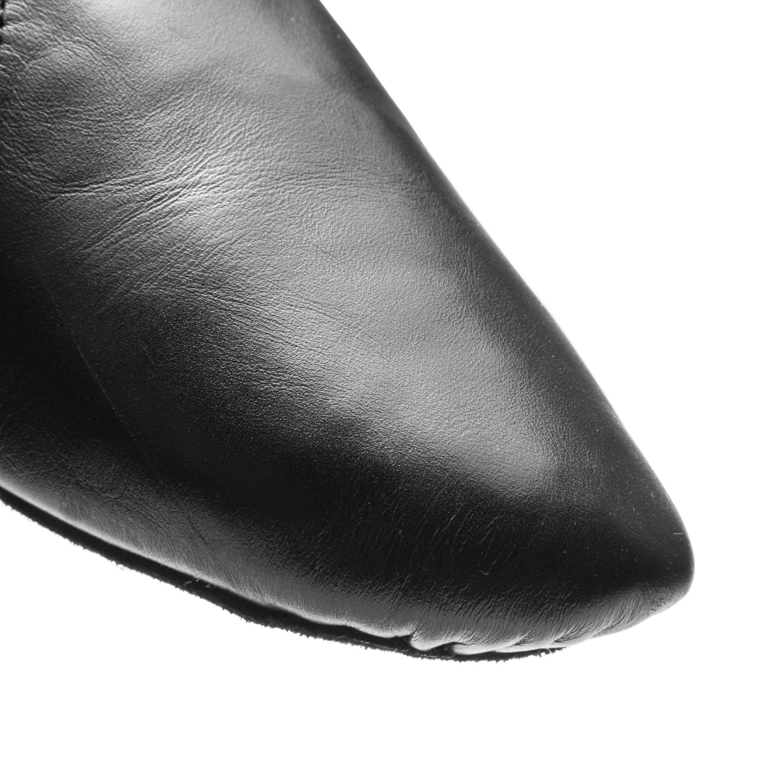 Jazzschuhe aus Leder und Stretcheinsatz mit geteilter Chromledersohle 1250 Jazzschuhe aus Leder mit Stretcheinsatz und geteilter Chromledersohle schwarz
