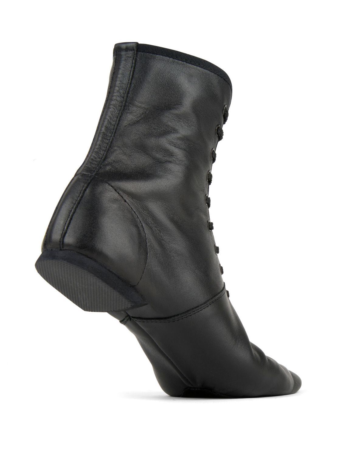 Jazzstiefel aus Leder mit geteilter Chormledersohle und Gummiabsatz 1292 Jazzstiefel aus Leder mit geteilter Chormledersohle und Gummiabsatz 1292