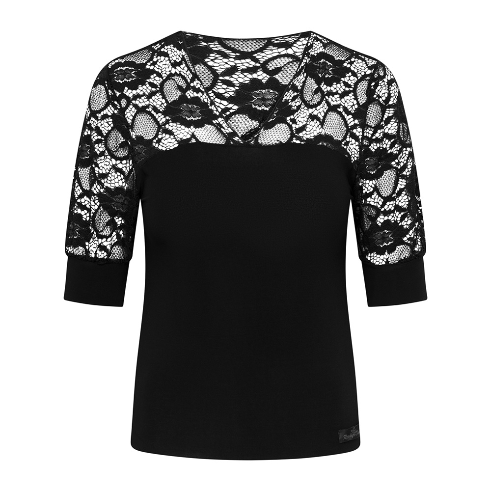 Damen Tanzshirt mit V-Ausschnitt Lucca RU5757