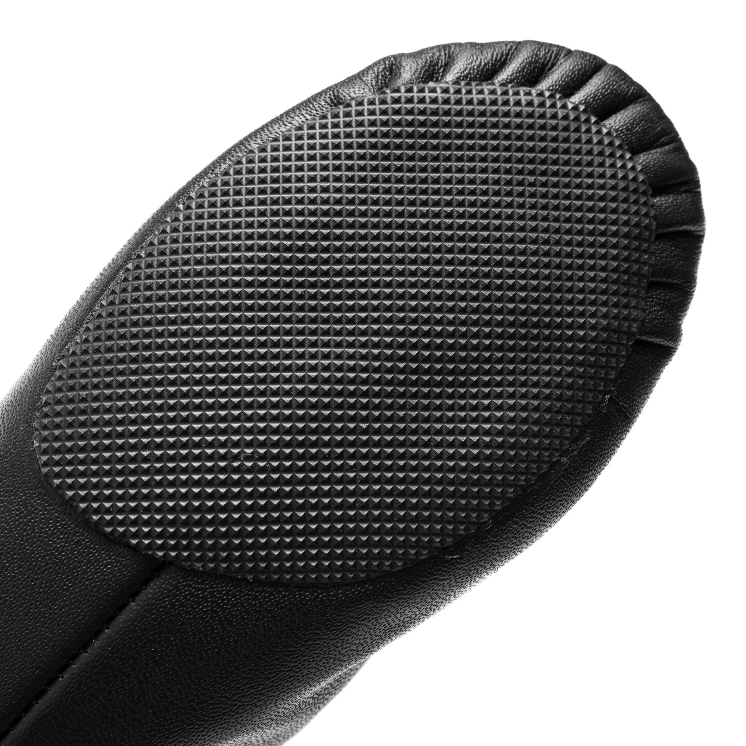 HIT V Gardestiefel aus Leder niedrig geschnitten mit geteilter Gummisohle 4128 Gardestiefel Hit V geteilte Gummisohle niedriger Schaft Schwarz