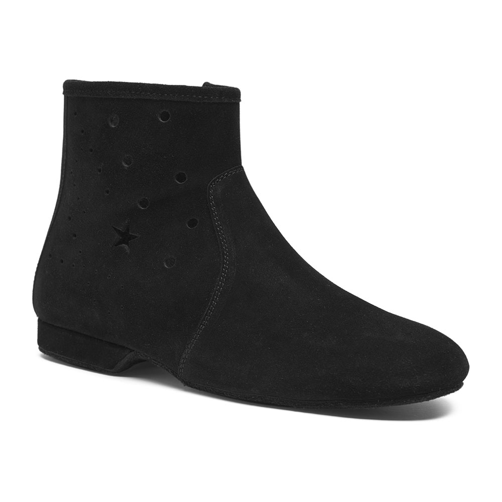 Dance Ankle Boots 8865 West Coast Swing Tanz-Stiefellette aus Nubuk