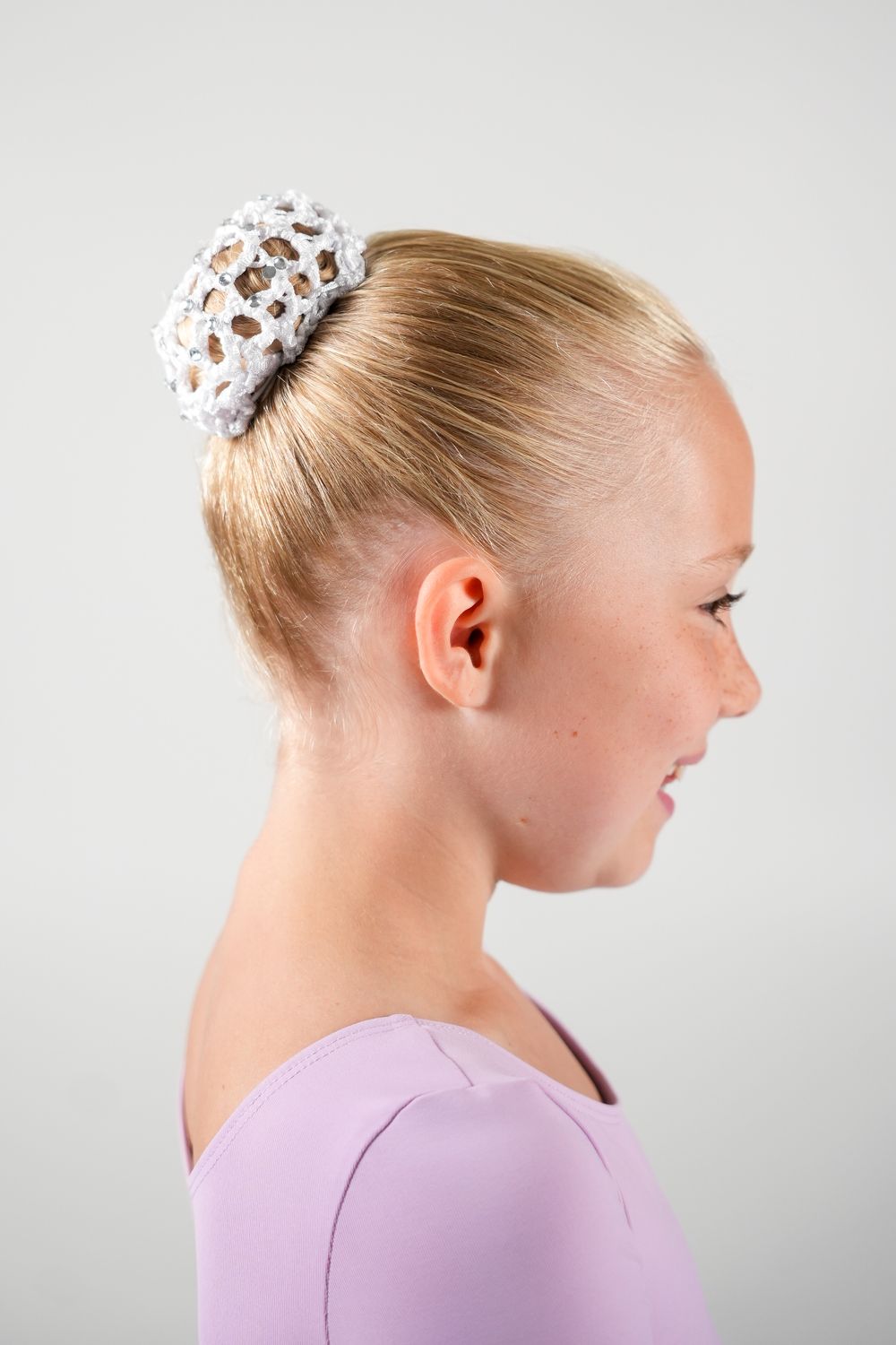 Hair net with sparkling stones RU8007