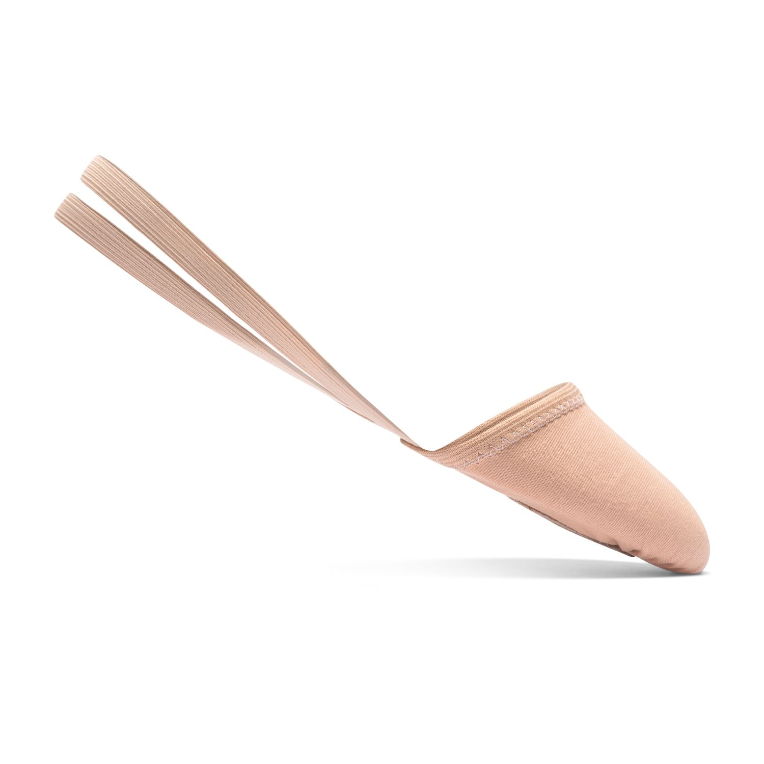 Gymnastics caps made of cotton with chrome leather sole BA41 Gymnastik Kappen aus Baumwolle mit Chromledersohle sand
