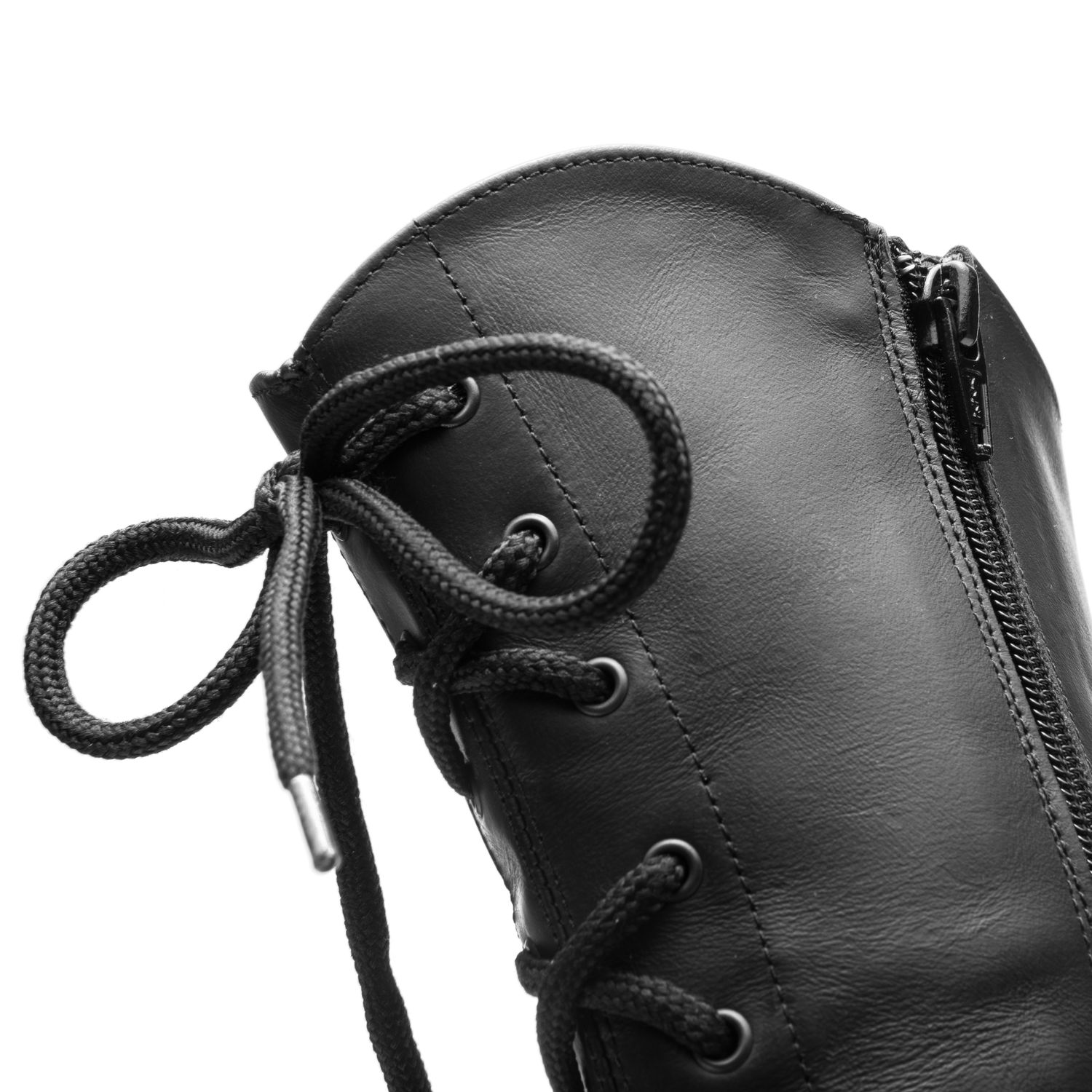 CanCan leather boots with chrome leather sole 2316 CanCan Stiefel aus Leder mit Chromledersohle schwarz