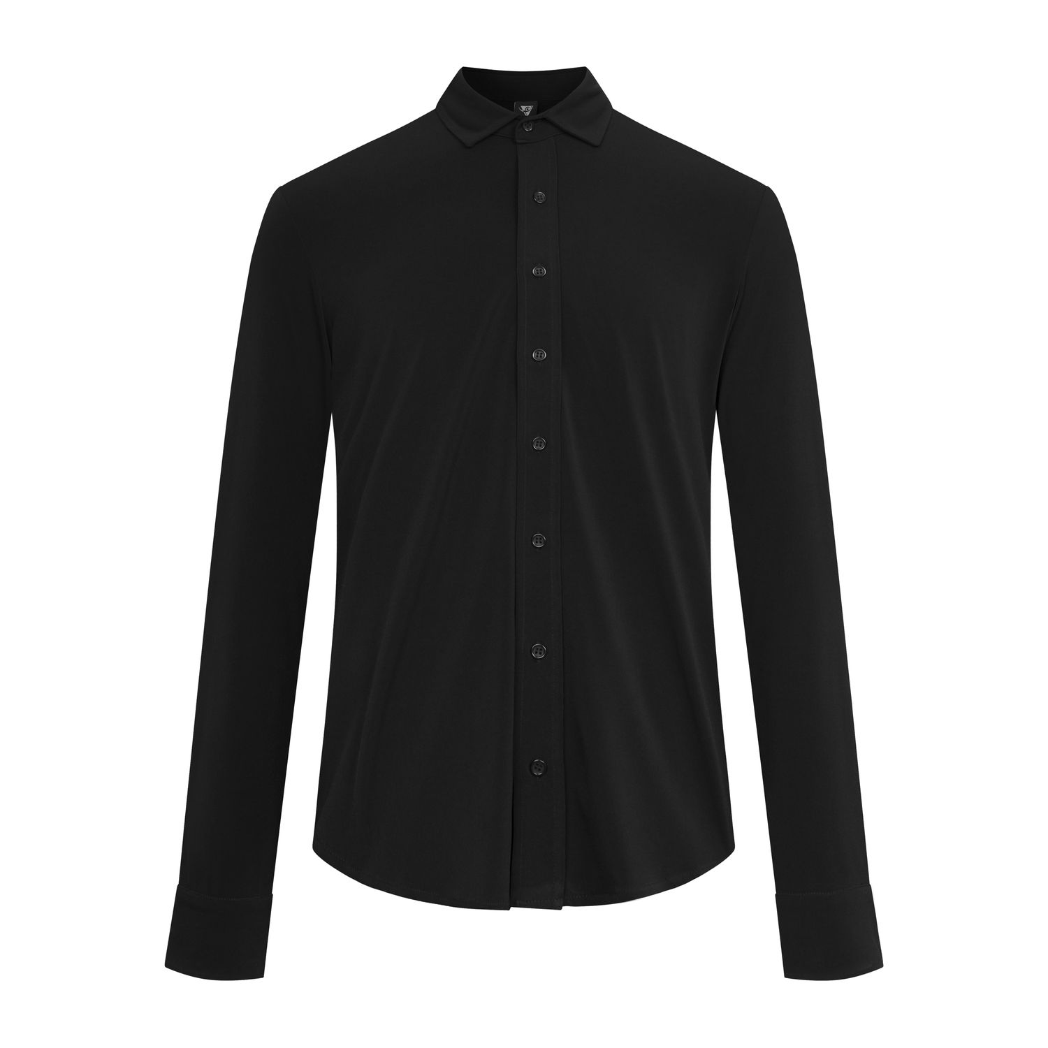 Herren Tanzhemd RU5423 Herren Tanzhemd schwarz