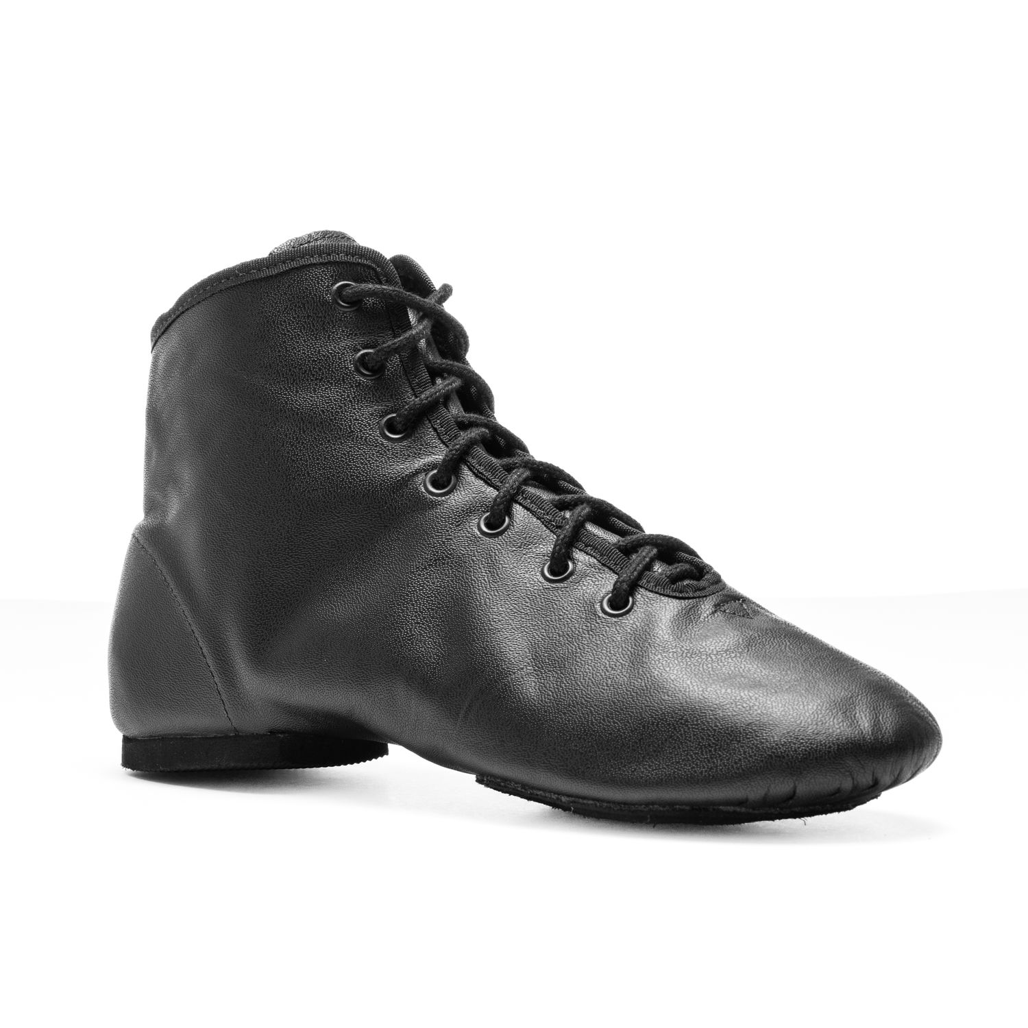 Hit III Gardestiefel aus Leder niedrig geschnitten mit geteilter Chromledersohle und Gummiabsatz 4126 Gardestiefel Chromledersohle geteilt niedriger Schaft