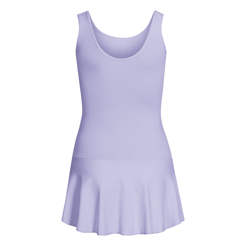 Damen Trikot mit Rock SL178 Damen Trikot mit Röckchen helllila