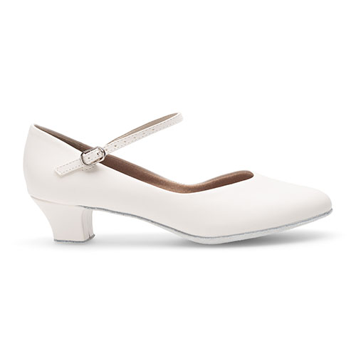Damen Charakterschuhe mit Ristriemchen CH791 Damen Charakterschuhe Ivory