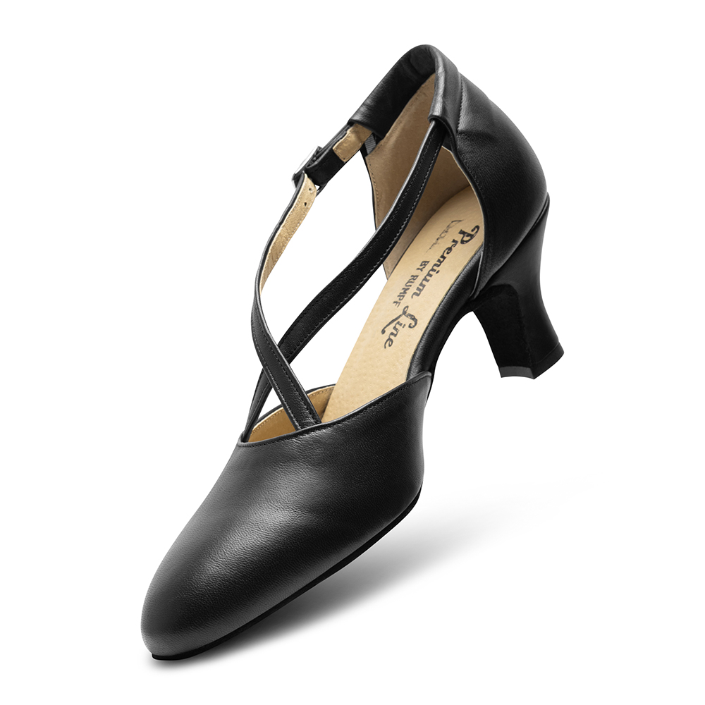 Folklore Tanzschuh Schwarz