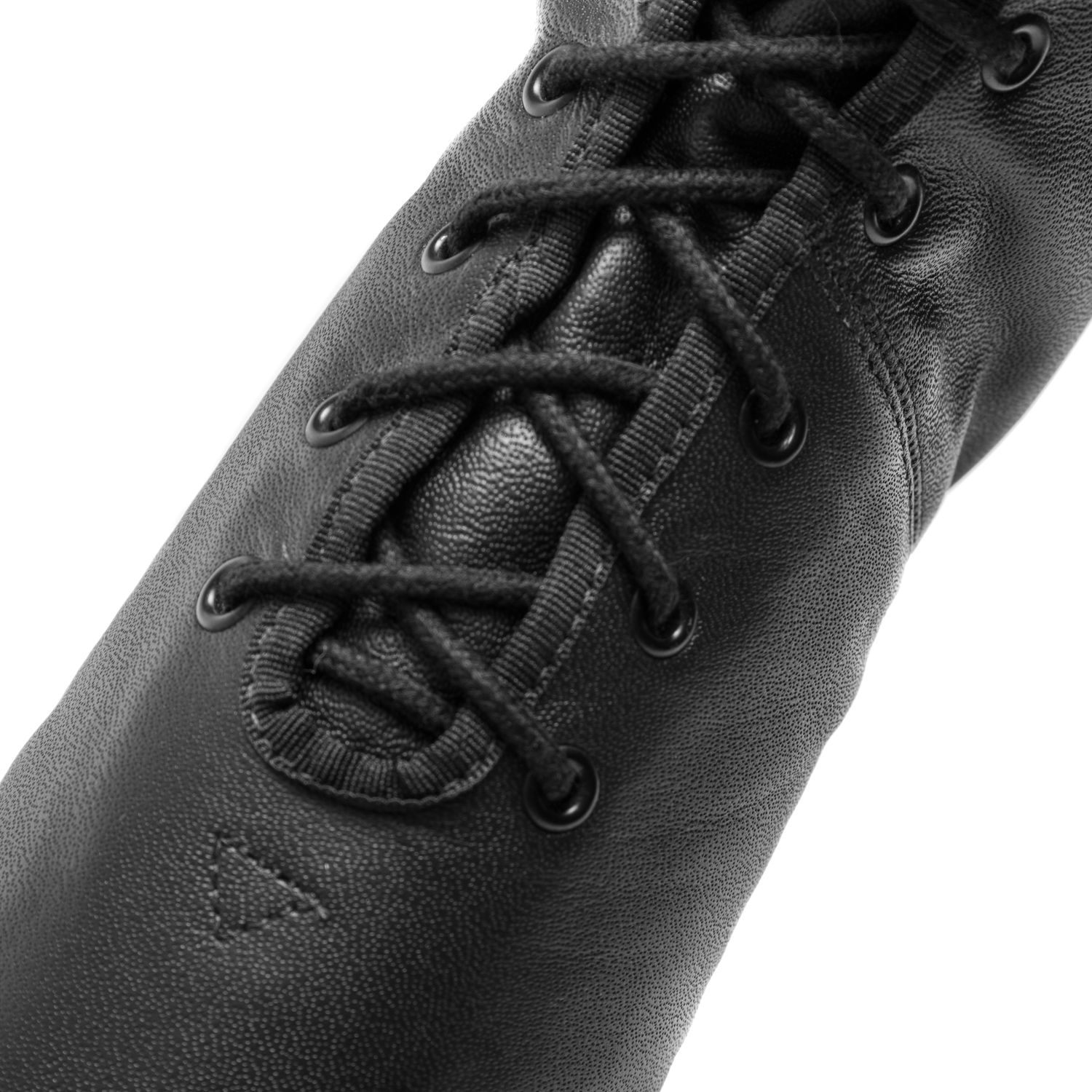 HIT VI Gardestiefel aus Leder hoch geschnitten mit geteilter Gummisohle 4129 Gardestiefel HIT VI geteilte Gummisohle