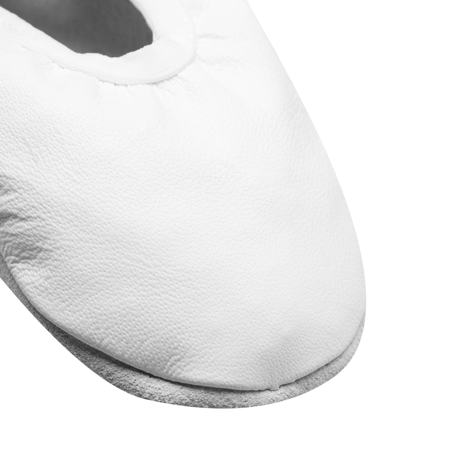 Gymnastik Kappen aus Leder mit Chromledersohle 1034 Gymnastik Kappen weiß