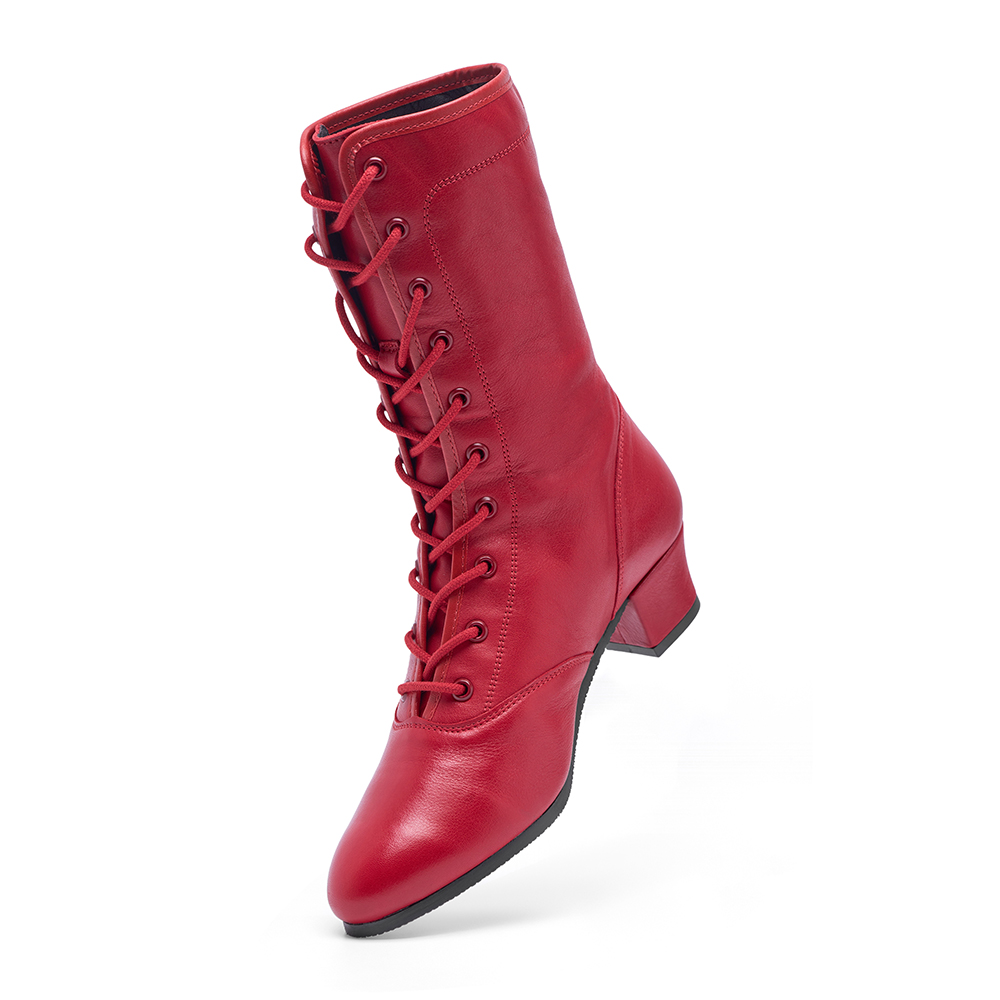 Miami Tanzstiefel aus Leder mit Gummisohle 8940 Miami Tanzstiefel aus Leder mit Gummisohle 8940