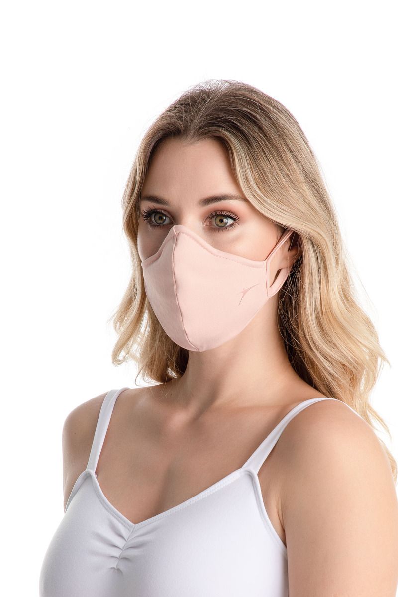 Só Dança Mund-Nasen-Schutz mit Ohrschlaufen für Erwachsene E2170-RD