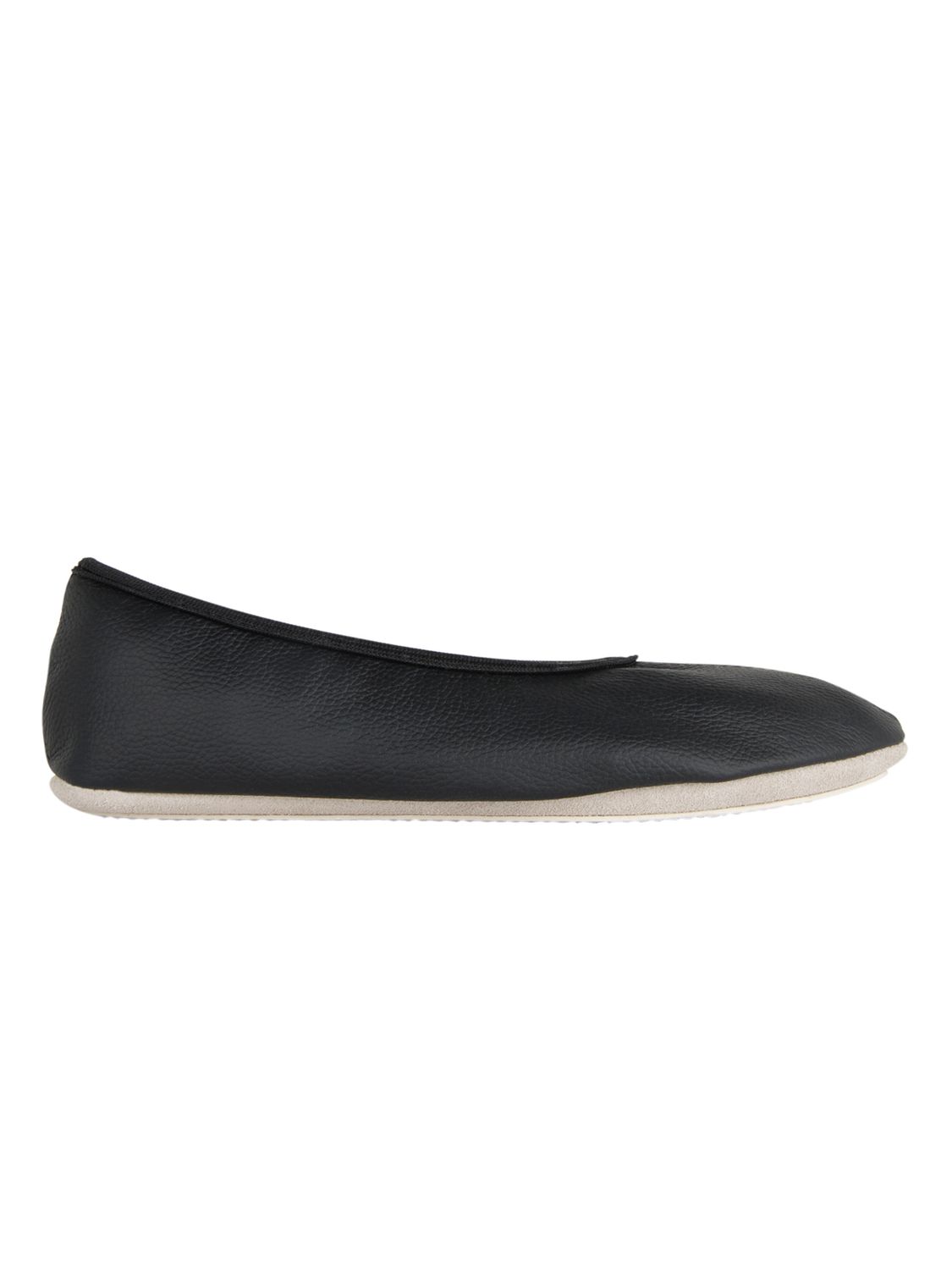 Gymnastics shoe with continuous combination sole 1031 Gymnastikschuh Schwarz