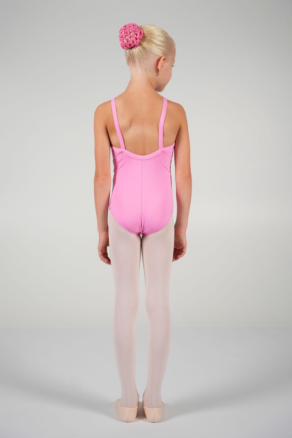 Ballet kids leotard spaghetti straps R3120-c