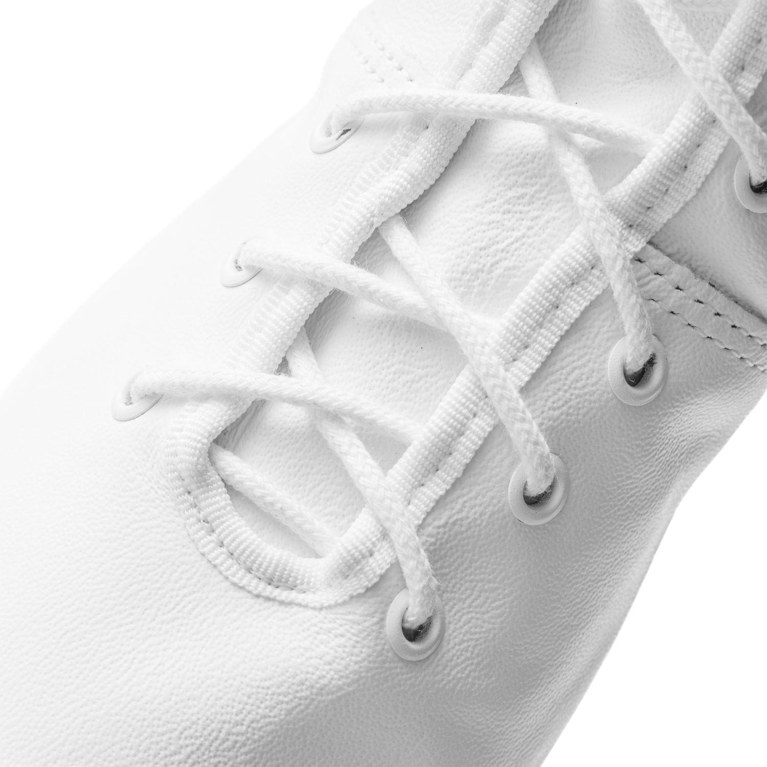 Hit II Gardestiefel aus Leder hoch geschnitten mit geteilter Gummisohle 4125 Weißer Gardestiefel, hoch, geteilte Sohle,  Damen Herren