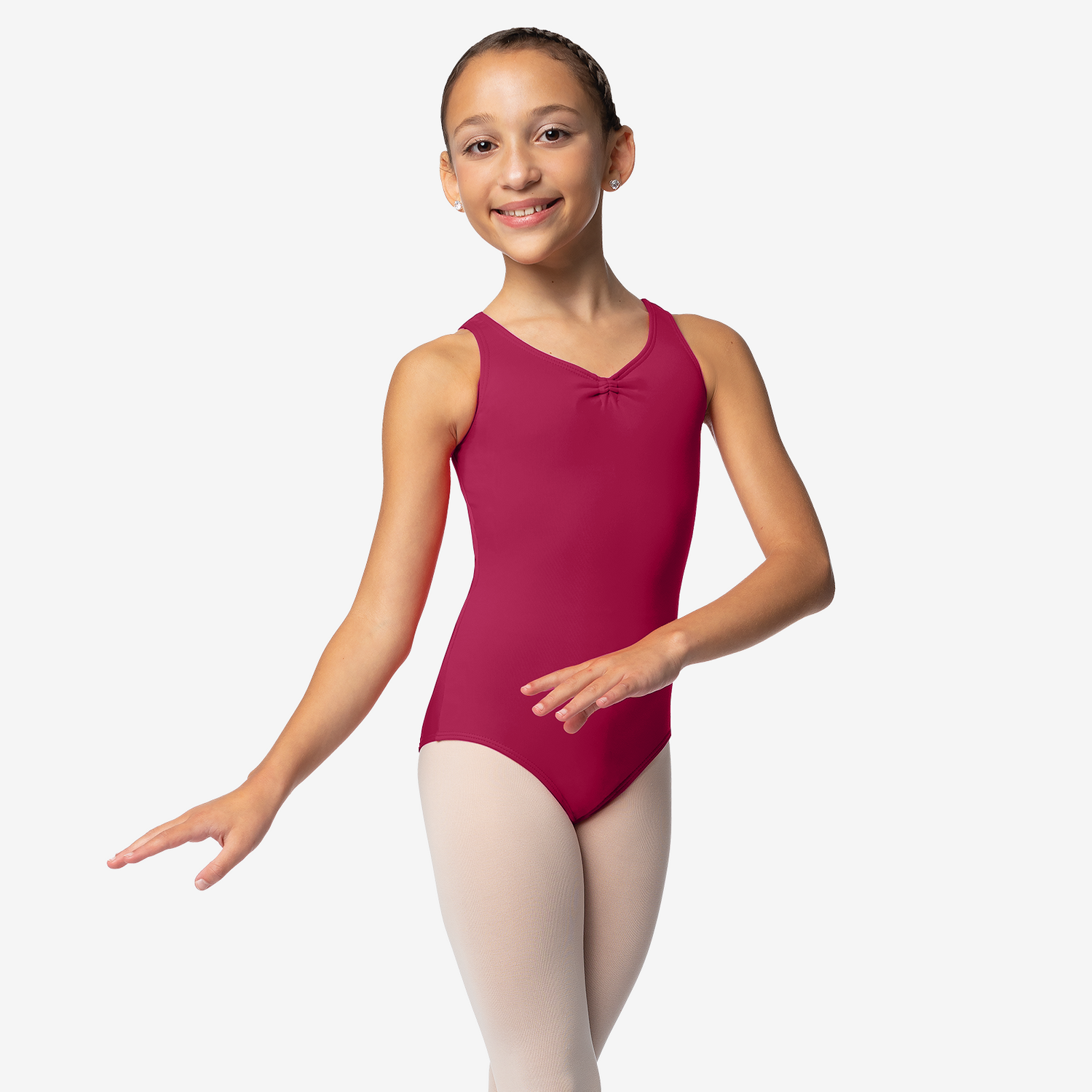 Kinder Trikot ohne Arm SL07 Kinder Trikot burgundy