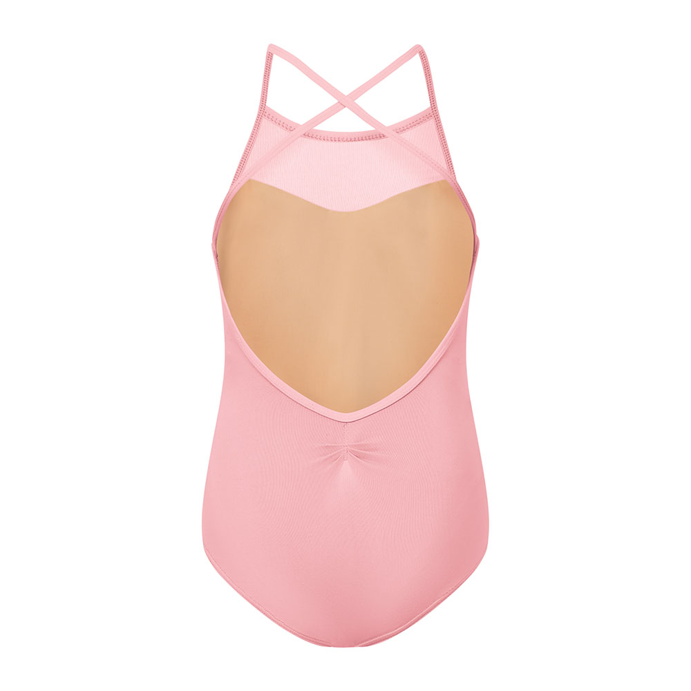 Ballet children's leotard mesh detail front and low back R3121-c