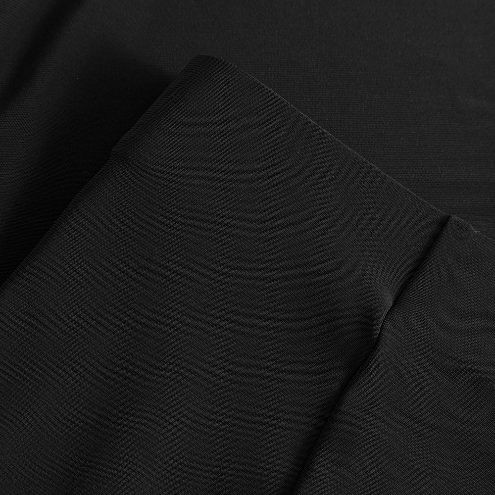 Damen Tanzhose mit seitlichen Rüschen Schwarz 