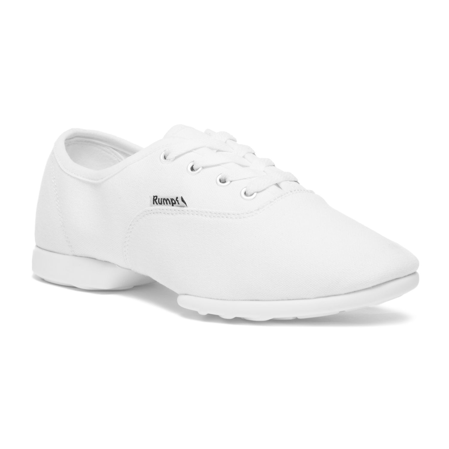 Bee Tanzsneaker vegan aus Leinen mit geteilter Chromledersohle 1515 Bee Tanzsneaker vegan aus Leinen mit geteilter Chromledersohle weiß