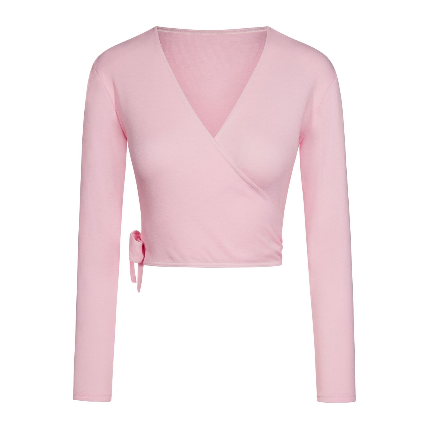 Women's and children's wrap jacket Jecru 6544 Damen und Kinder Wickeljacke pink