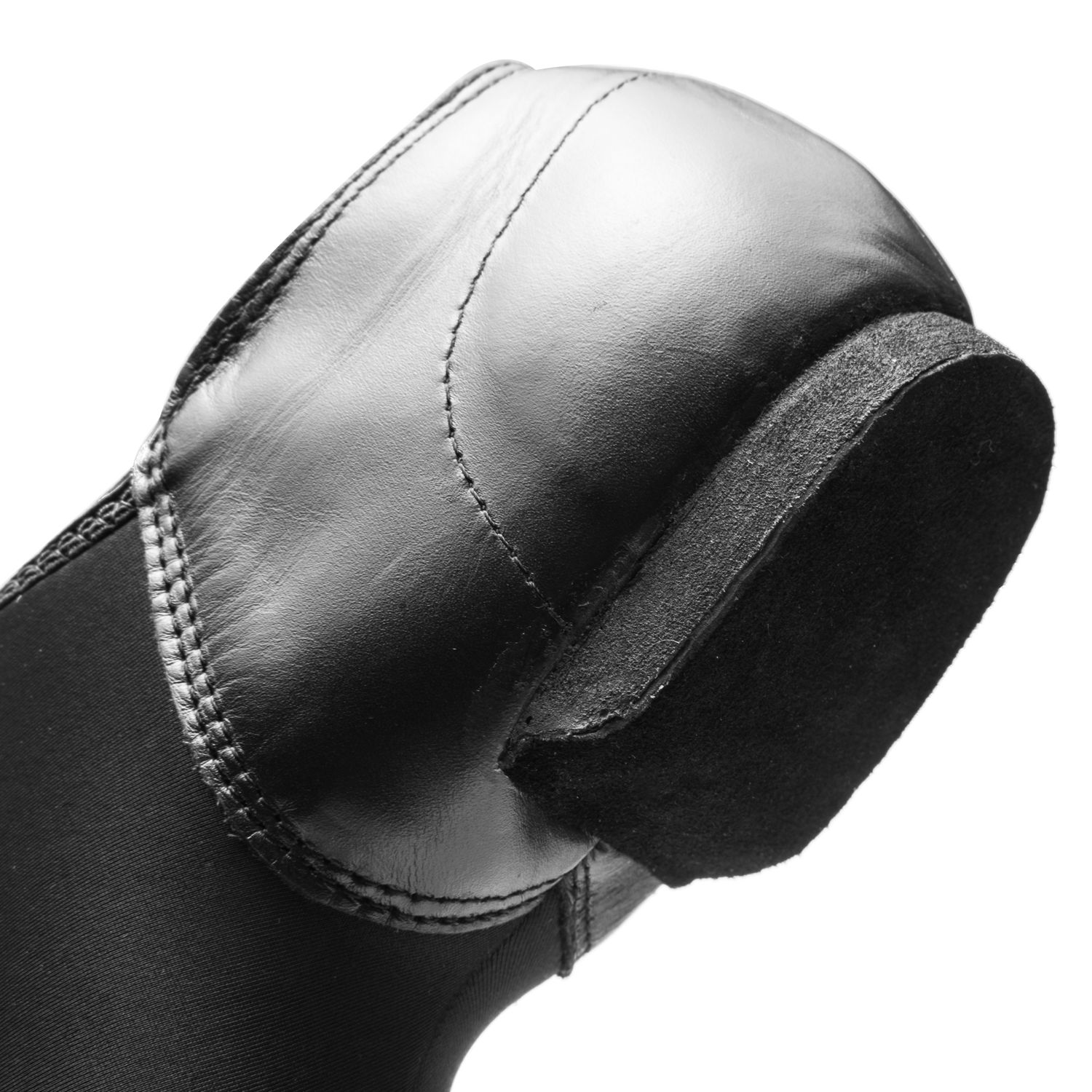 Jazzschuhe aus Leder und Stretcheinsatz mit geteilter Chromledersohle 1250 Jazzschuhe aus Leder mit Stretcheinsatz und geteilter Chromledersohle schwarz
