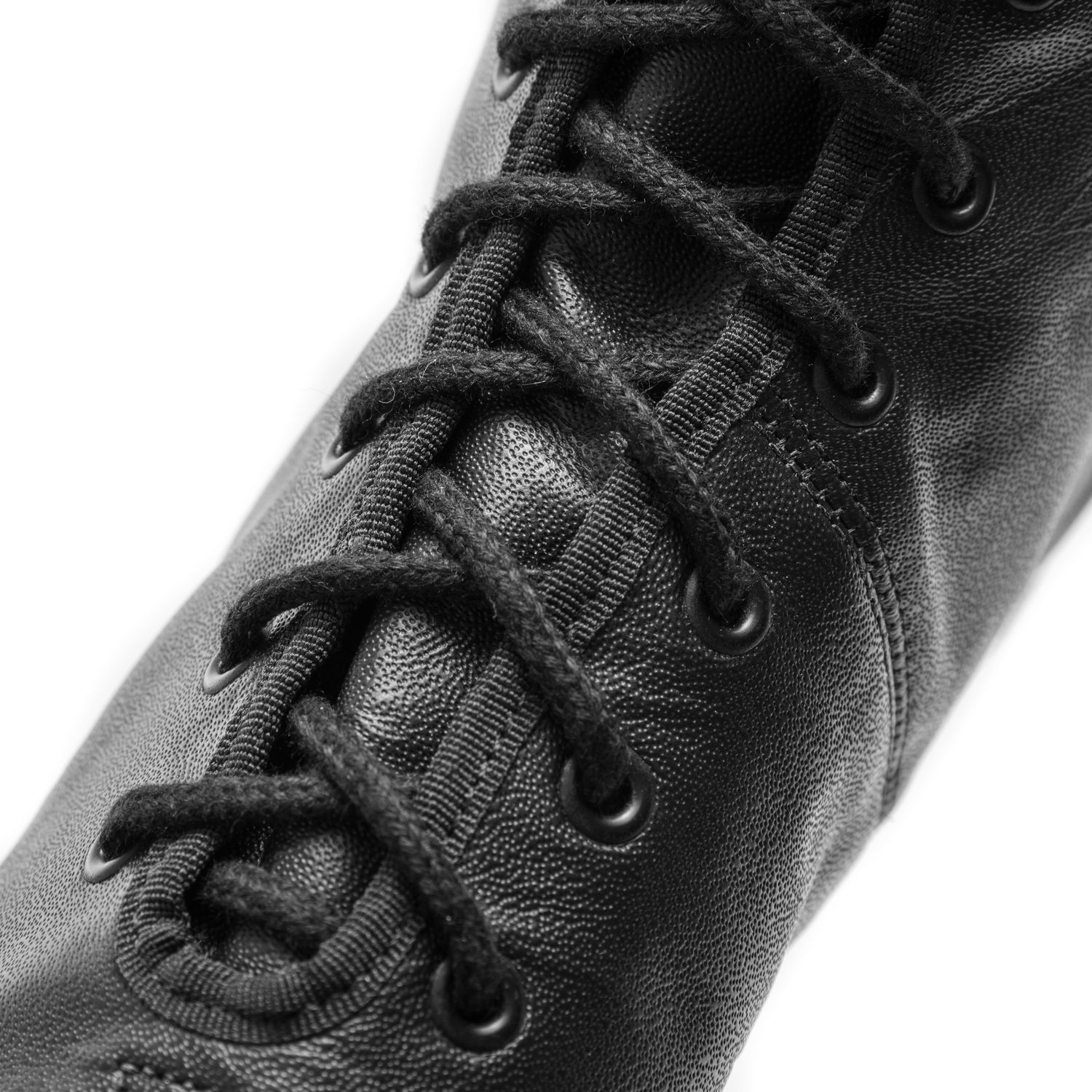 Hit III Gardestiefel aus Leder niedrig geschnitten mit geteilter Chromledersohle und Gummiabsatz 4126 Gardestiefel Chromledersohle geteilt niedriger Schaft