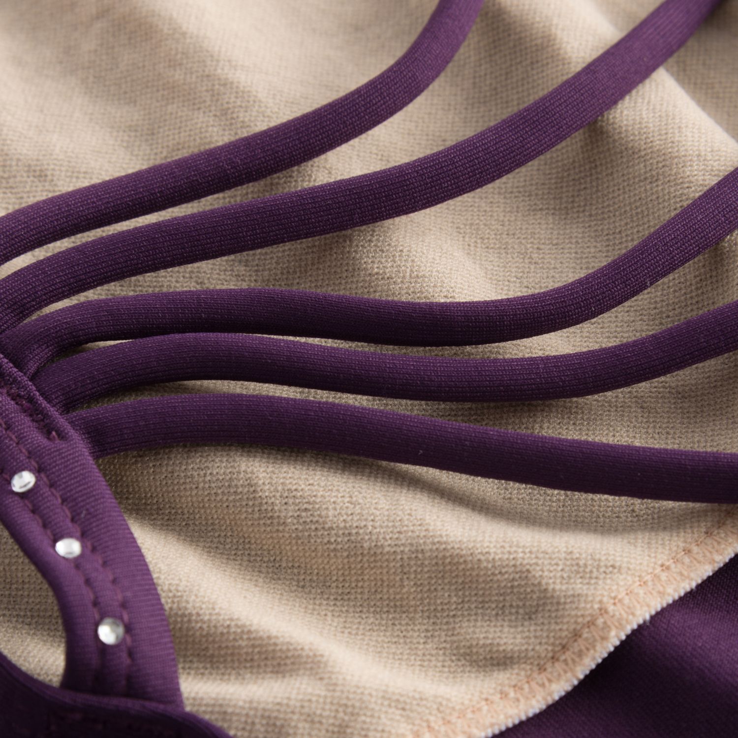 Damen Trikot Spaghettiträger E10559 Damen Trikot dunkelpurpur