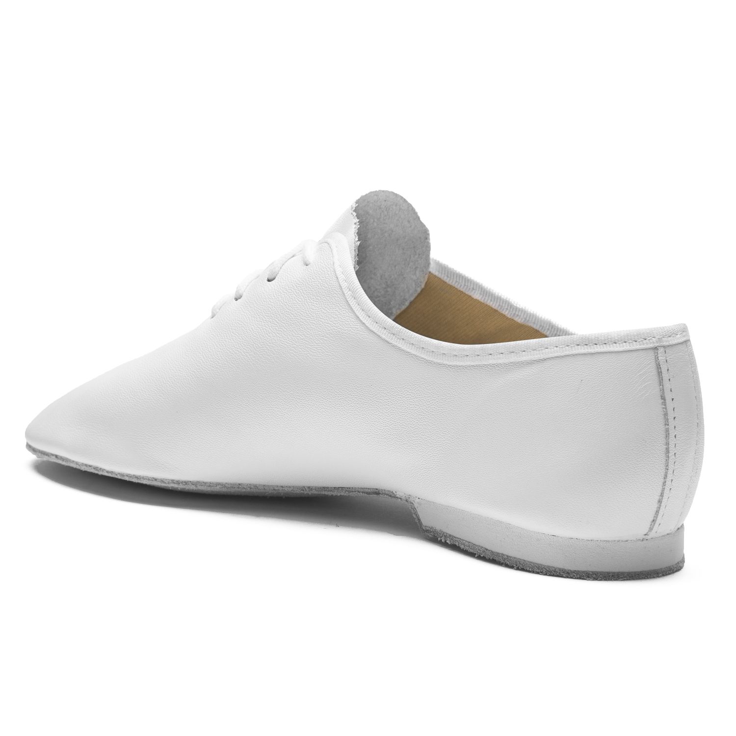 Jazzschuhe Basic I aus Leder mit durchgehender Chromledersohle 1260 Jazzschuhe Basic I aus Leder mit durchgehender Chromledersohle weiß