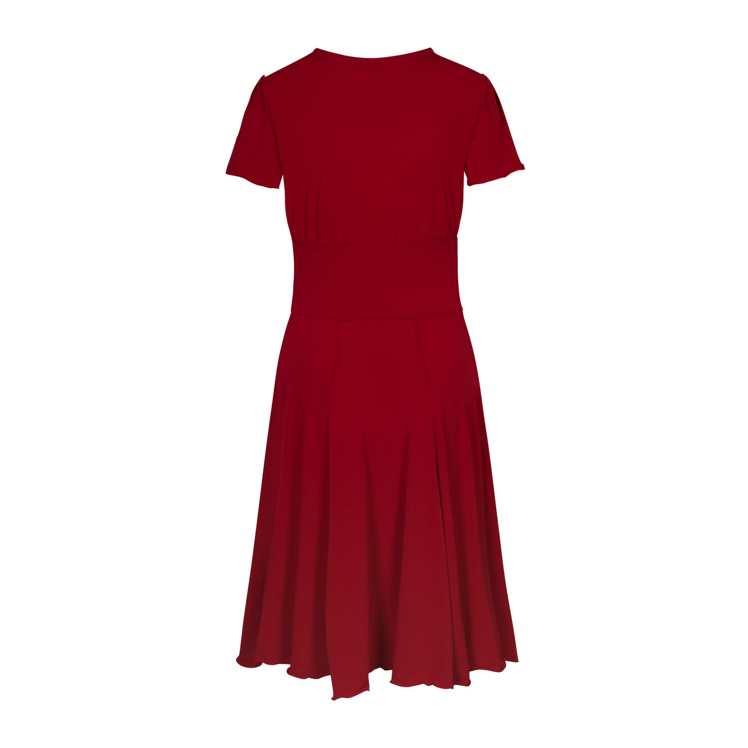 Damen Kleid mit Kurzarm Augusta RU5751 Damen Kleid mit Kurzarm Augusta  rot