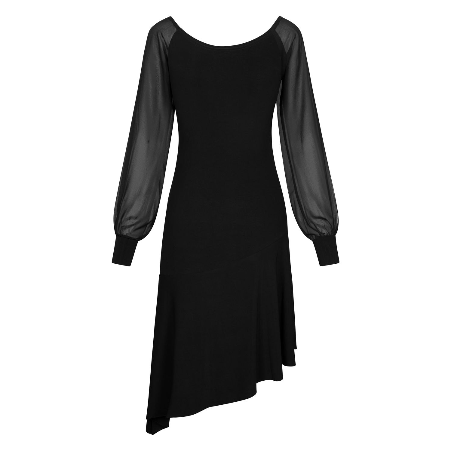 Rumpf Tanzkleid mit Chiffon-Ärmel TOULOUSE RU5512 Rumpf Tanzkleid mit Chiffon-Ärmel TOULOUSE RU5512