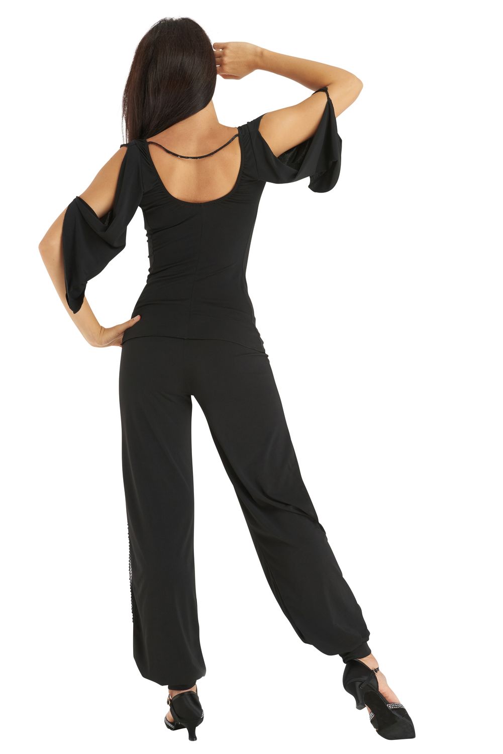 Rumpf Damen Tanz-Shirt PRAGA RU5732 Rumpf Damen Tanz-Shirt PRAGA RU5732