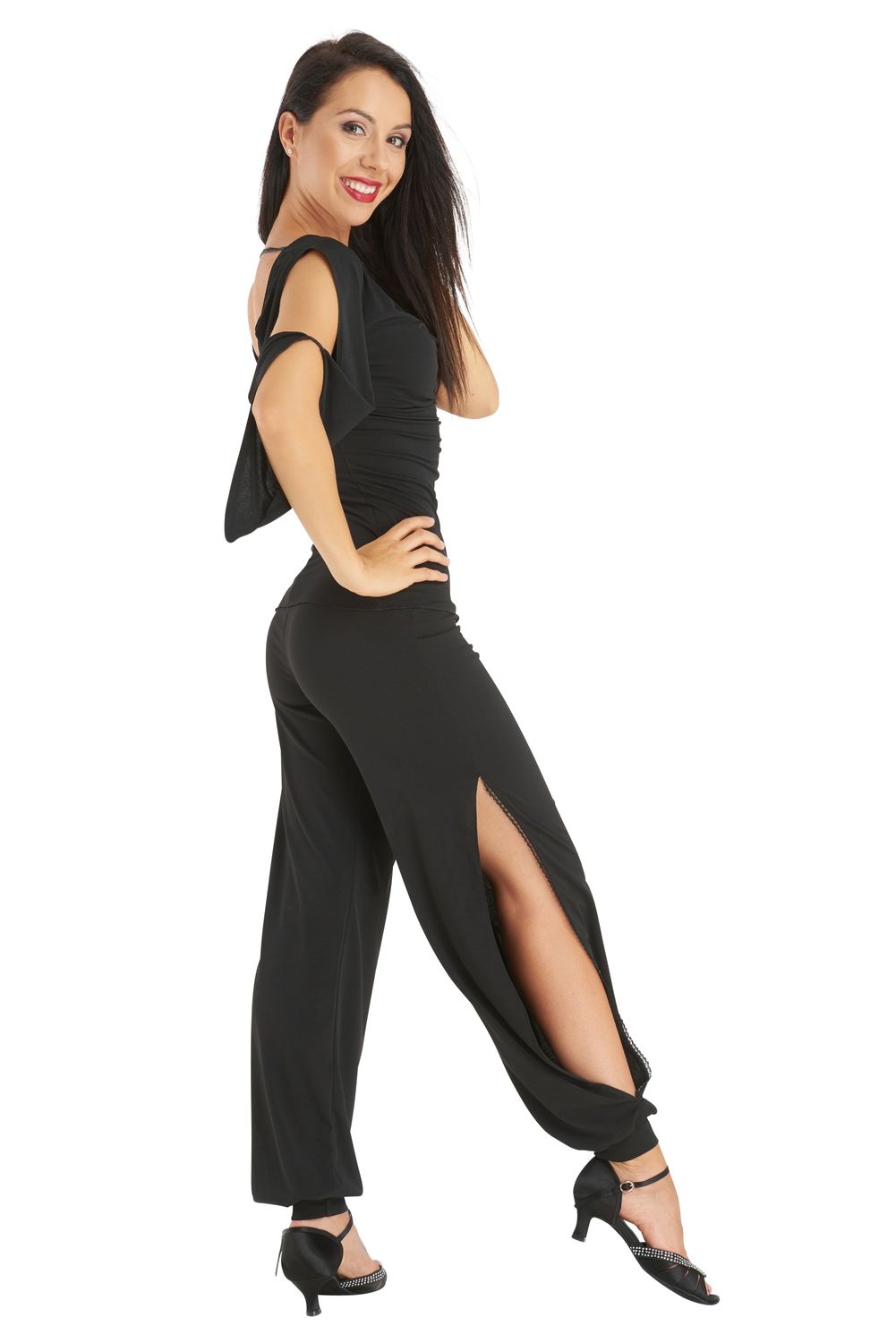 Rumpf Damen Tanz-Shirt PRAGA RU5732 Rumpf Damen Tanz-Shirt PRAGA RU5732