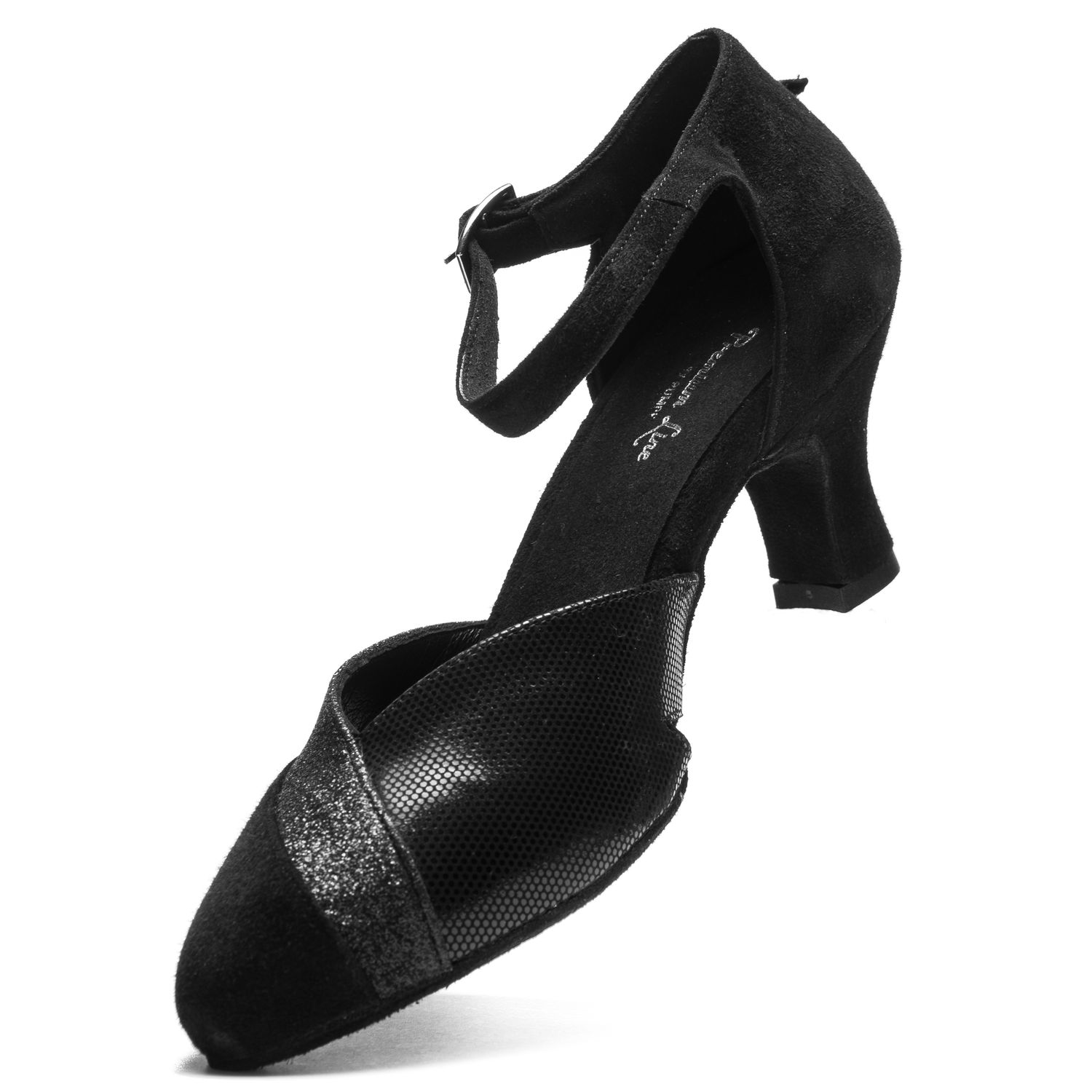 Damen-Tanzschuh mit Python- und Glitzer Optik 9268 Damen-Tanzschuh mit Python- und Glitzer Optik 9268