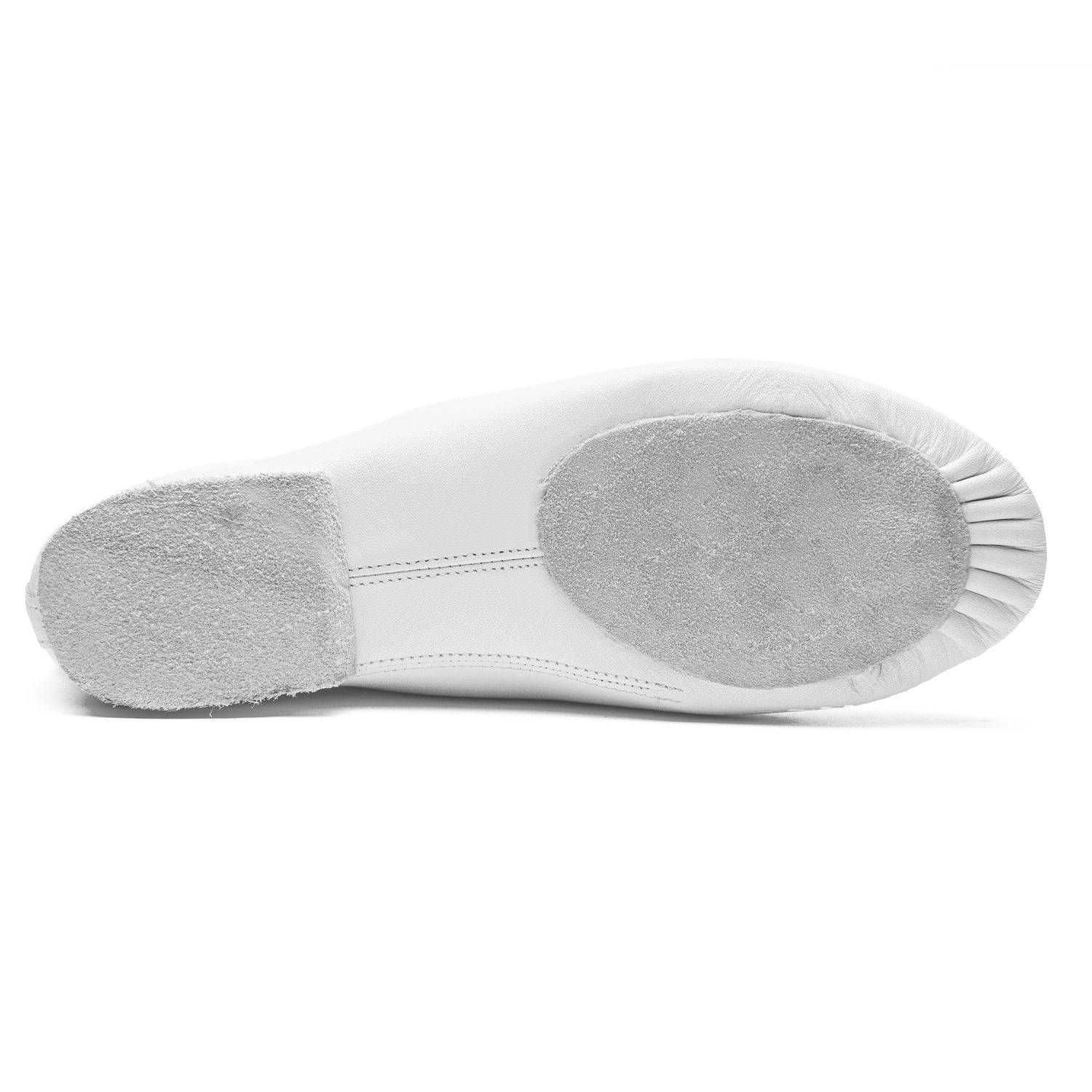 Jazzschuhe Basic II aus Leder mit geteilter Chromledersohle 1270 Jazzschuhe Basic I aus Leder mit geteilter Chromledersohle weiß