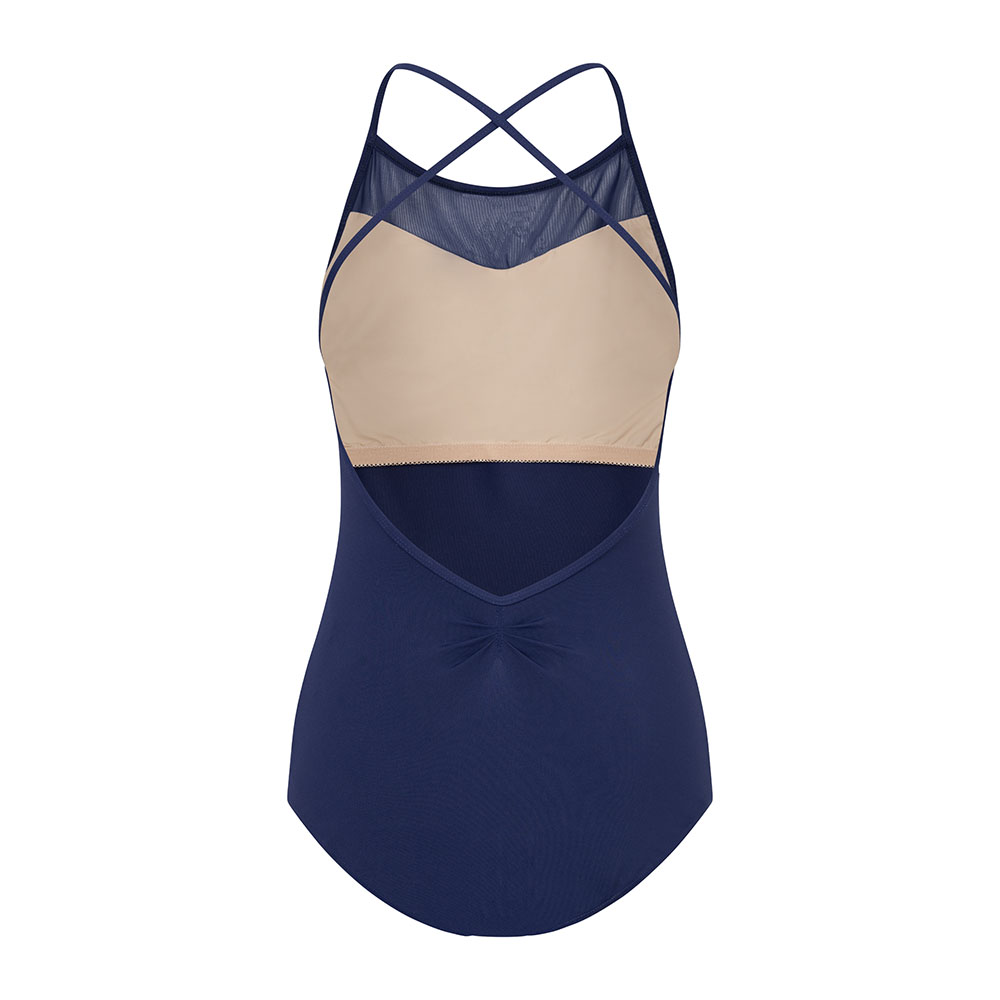 Ballett Trikot Mesh-Detail und Rückenausschnitt R3121