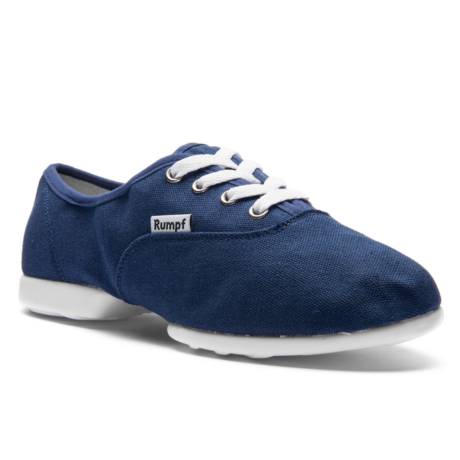 Bee Tanzsneaker vegan aus Leinen mit geteilter Chromledersohle 1515 Bee Tanzsneaker vegan aus Leinen mit geteilter Chromledersohle navy