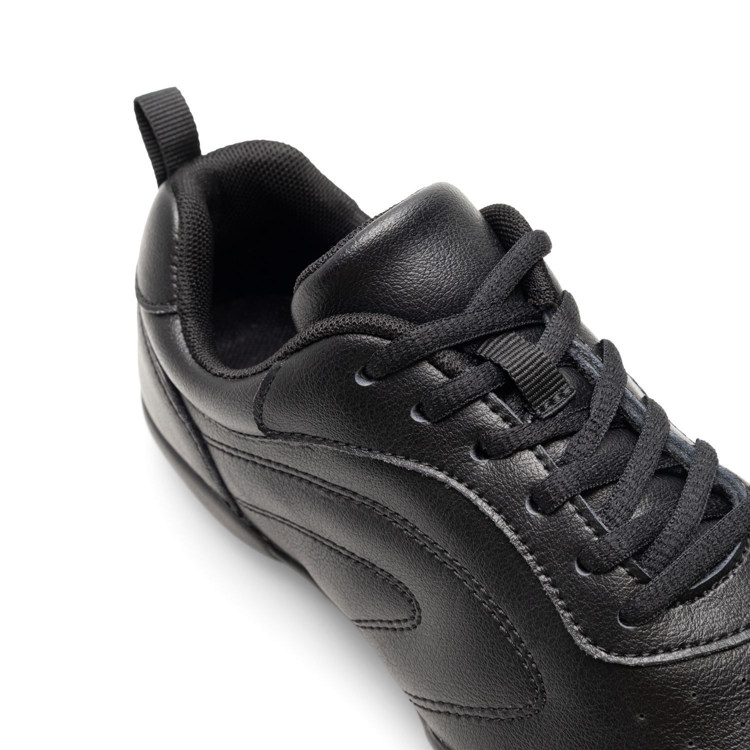 Tanz Sneaker mit durchgehender Sohle Schwarz