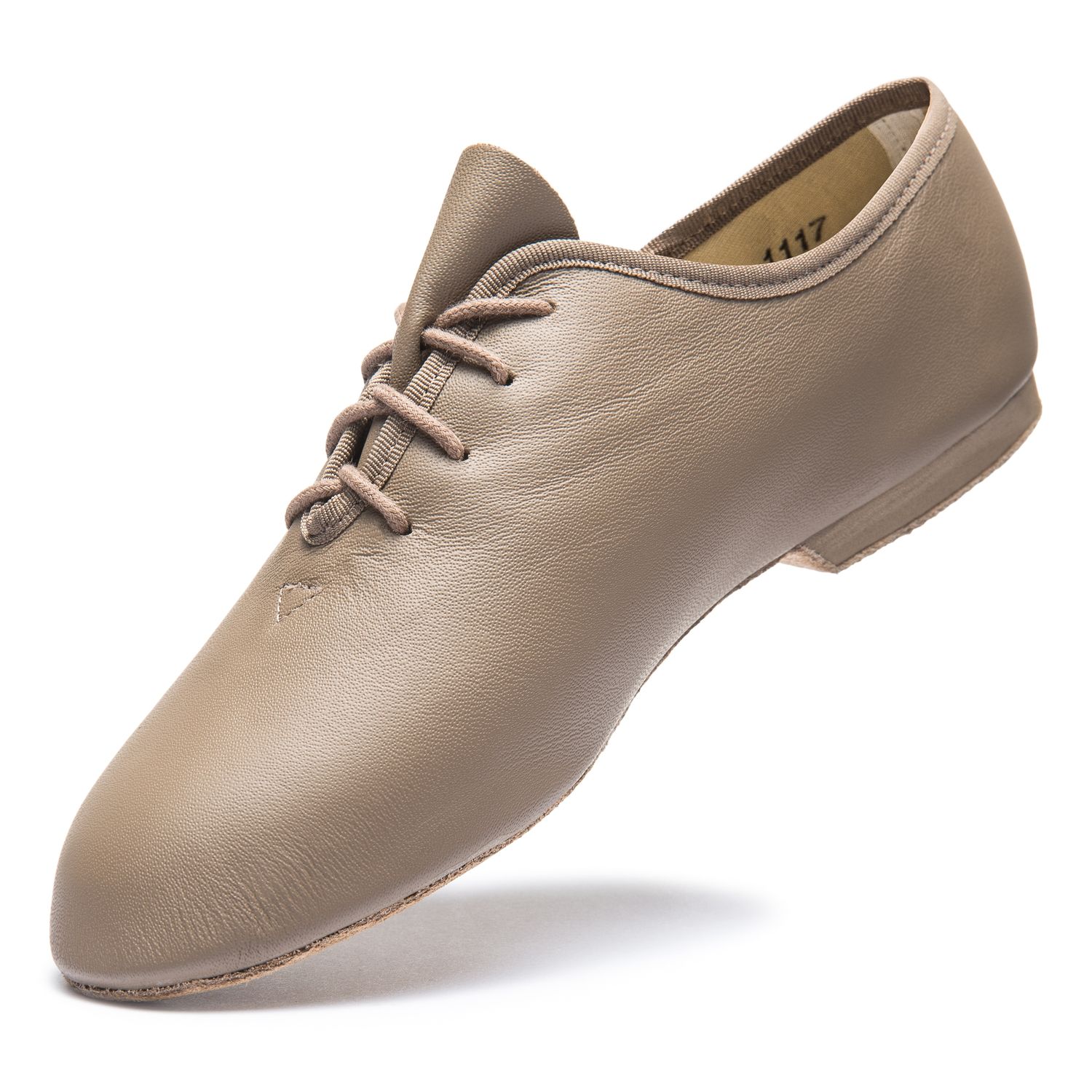 Jazzschuhe Basic I aus Leder mit durchgehender Chromledersohle 1260 Jazzschuhe Basic I aus Leder mit durchgehender Chromledersohle tan