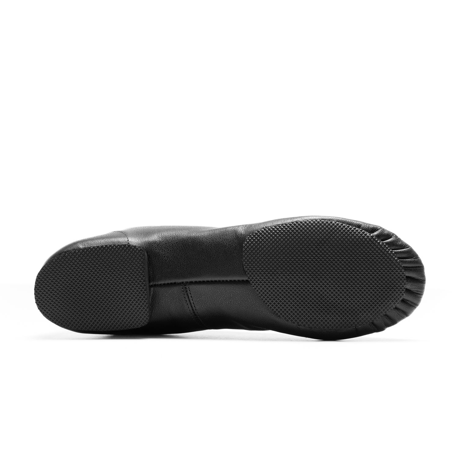 HIT V Gardestiefel aus Leder niedrig geschnitten mit geteilter Gummisohle 4128 Gardestiefel Hit V geteilte Gummisohle niedriger Schaft Schwarz