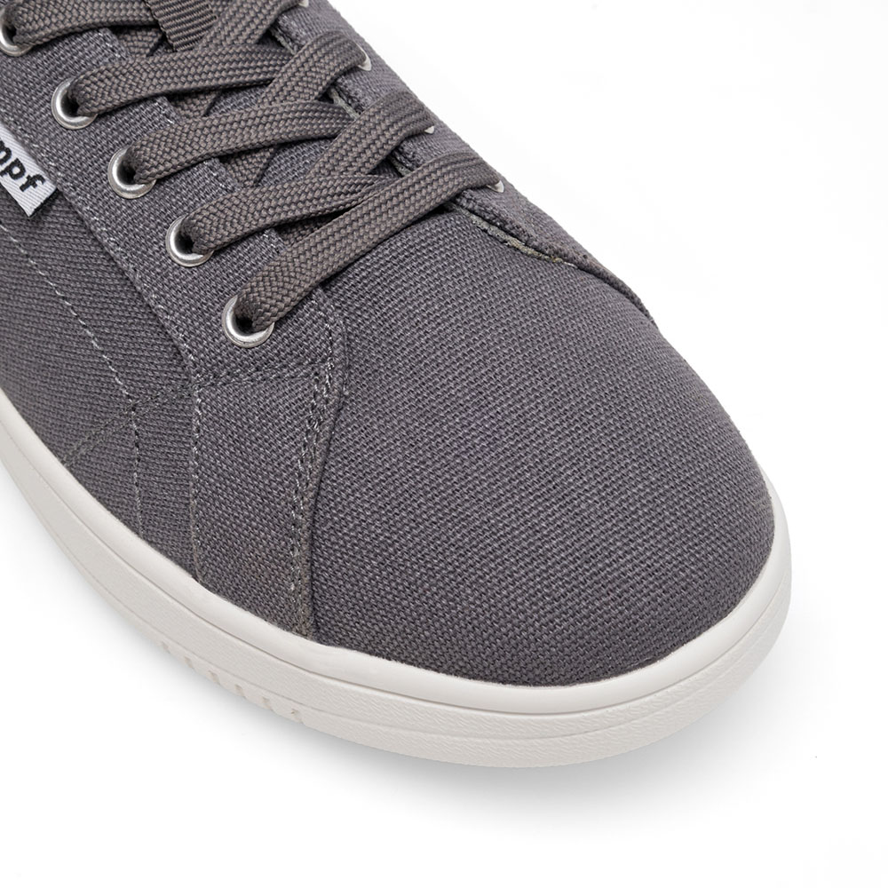 Leo Tanzsneaker aus Leinen 1534 Tanzsneaker grau
