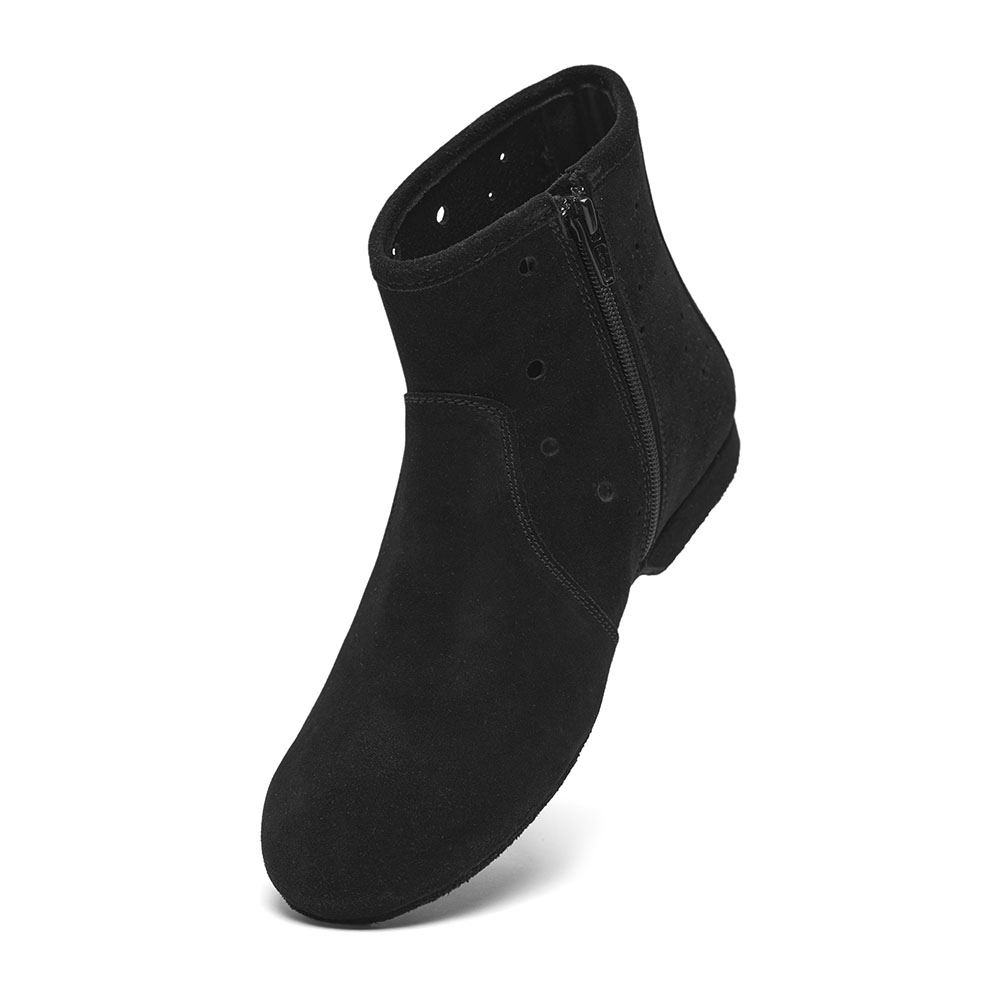 West Coast Swing Tanz-Stiefellette aus Nubuk 8865 West Coast Swing Tanz-Stiefellette aus Nubuk