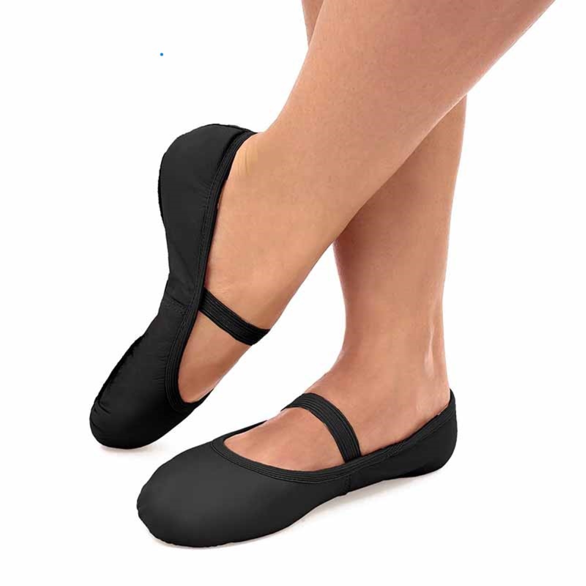 Ballettschläppchen Damen aus Leder SD70