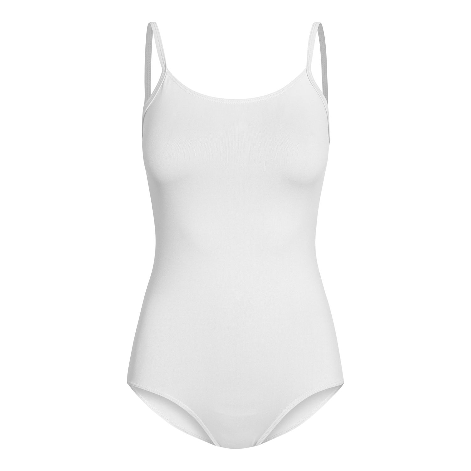 Damen Trikot Spaghettiträger E10559 Damen Trikot weiß