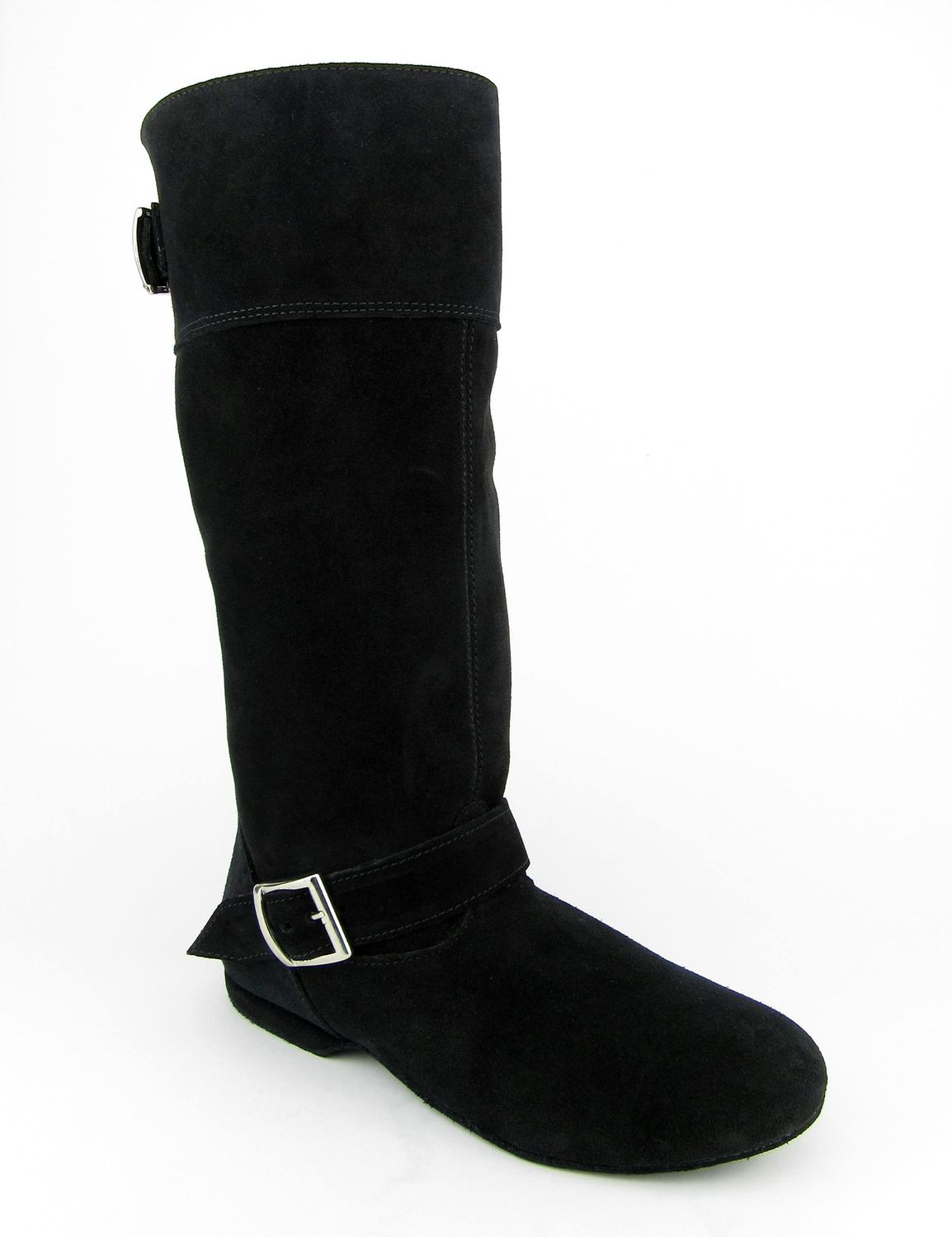 West Coast Swing leather boots with chrome leather sole 8830 West Coast Swing Stiefel aus Leder mit Chromledersohle