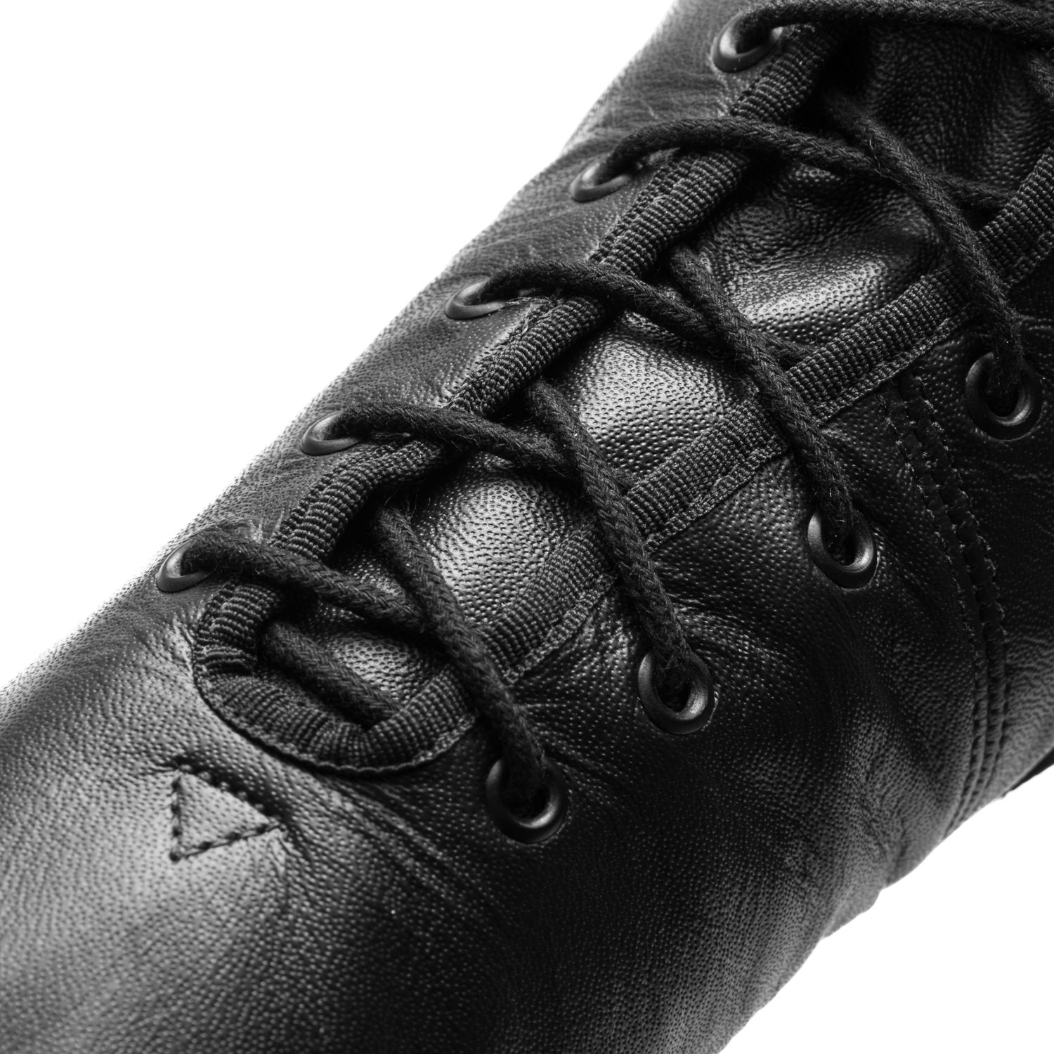 HIT IV Gardestiefel aus Leder hoch geschnitten mit geteilter Chromledersohle und Gummiabsatz 4127 Gardestiefel Hit IV geteilte Chromledersohle  hoher Schaft schwarz