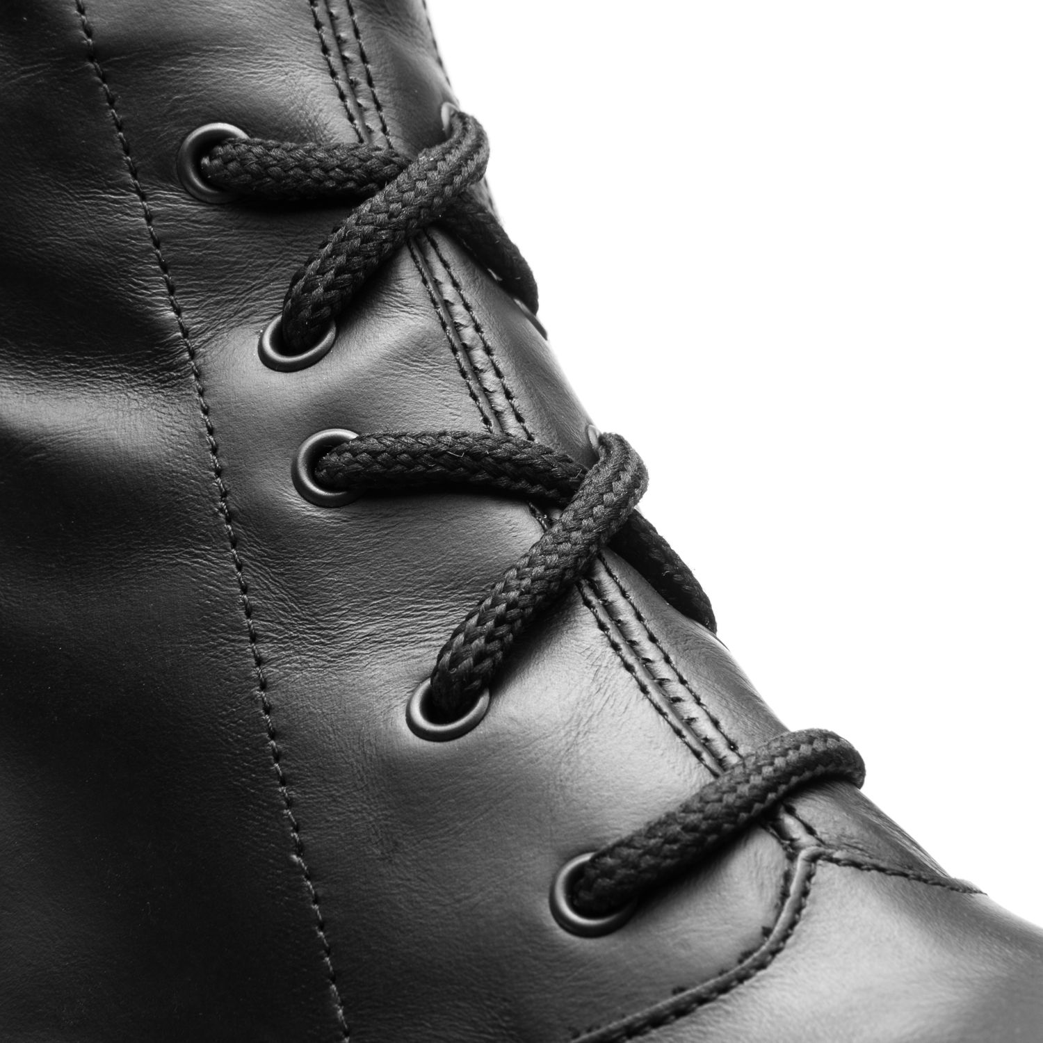 CanCan leather boots with chrome leather sole 2316 CanCan Stiefel aus Leder mit Chromledersohle schwarz
